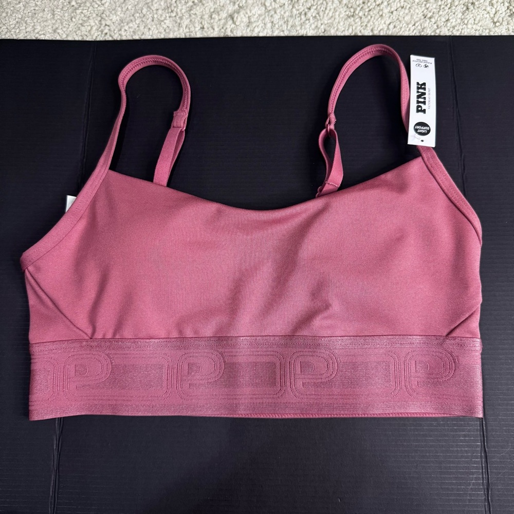 NWT PINK Victoria's Secret Ultimate Scoop Sports Bra Size XS - Picture 3 of 14